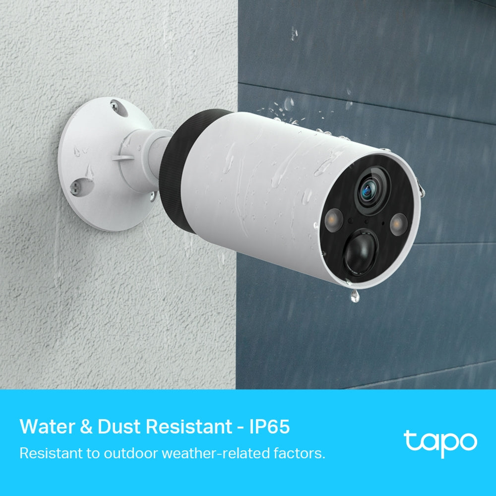 TP-Link Tapo C420S2 2K QHD Smart Wire-Free Security Camera, 2-Camera System | Full-Color Night Vision | Two-Way Audio | IP65 Water-Dust Resistant TP-Link Tapo C420S2 2K QHD Smart Wire-Free Security Camera, 2-Camera System | Full-Color Night Vision | Two-Way Audio | IP65 Water-Dust Resistant